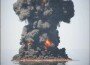 GULF OF MEXICO - The U.S. Coast Guard, working in partnership with BP PLC, local residents, and other federal agencies, conduct 'in situ burn' to aid in preventing the spread of oil following the April 20 explosion on the Mobile Offshore Drilling Unit Deepwater Horizon.