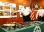 Broward Sheriff Al Lamberti shows the cache of weapons Jose Torres had under his bed.