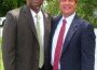 U.S. Housing and Urban Development Deputy Secretary Ron Sims, left, and Broward County Mayor Ken Keechl.