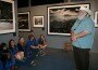 Renowned Everglades photographer Clyde Butcher speaks to South Plantation High School students at Fort Lauderdale's Museum of Discovery and Science.